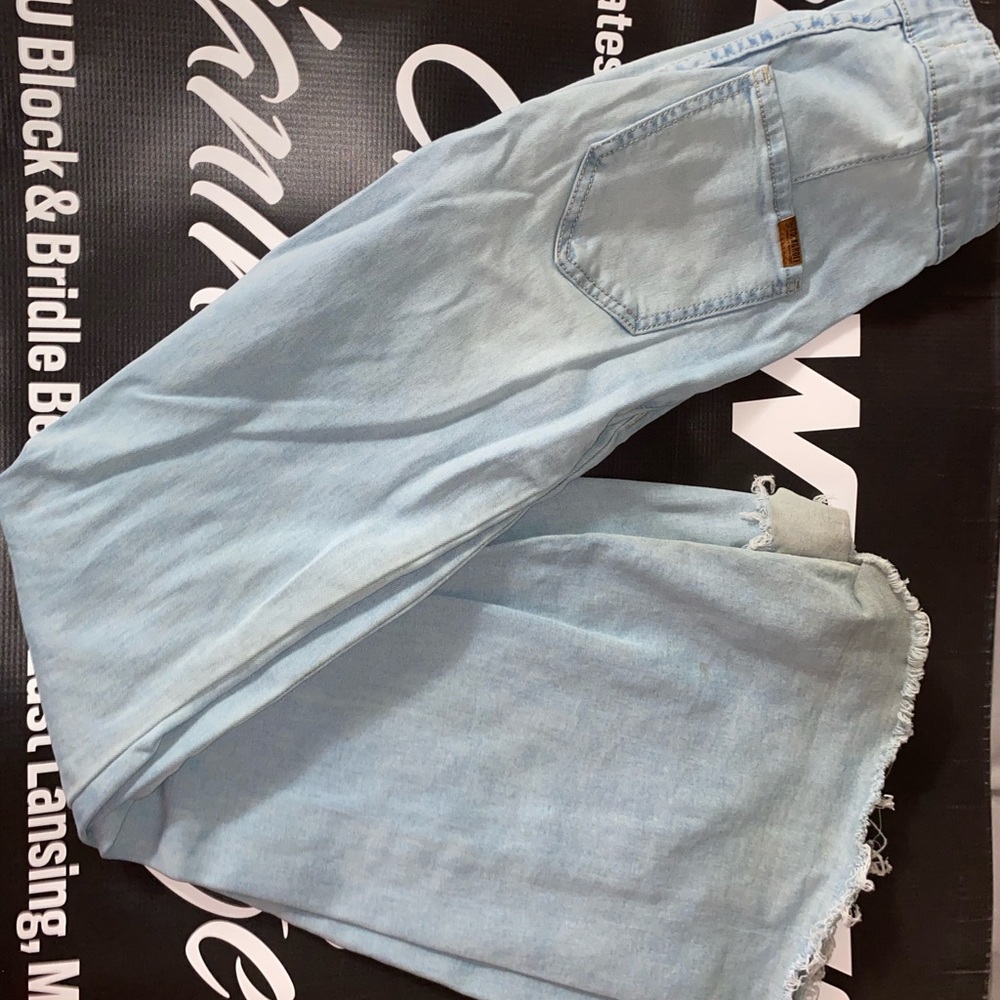 Light Wash Milbrook Rock & Roll Denim Bell Bottoms